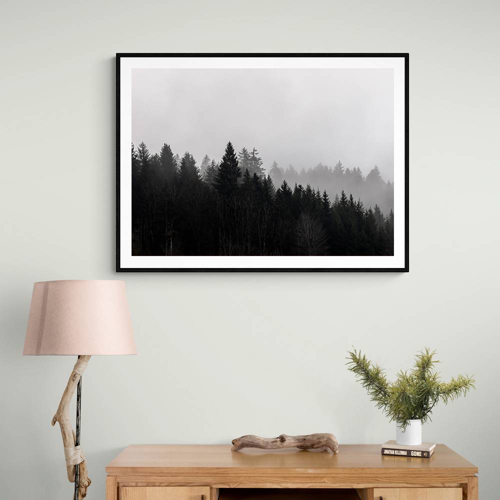 Foggy Woods 7 Wall Art