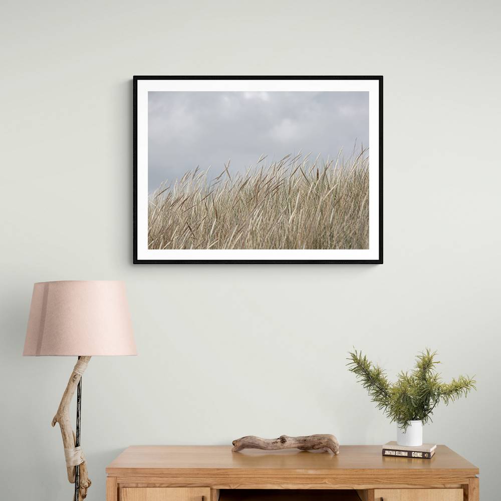 Dunes And Clouds Wall Art