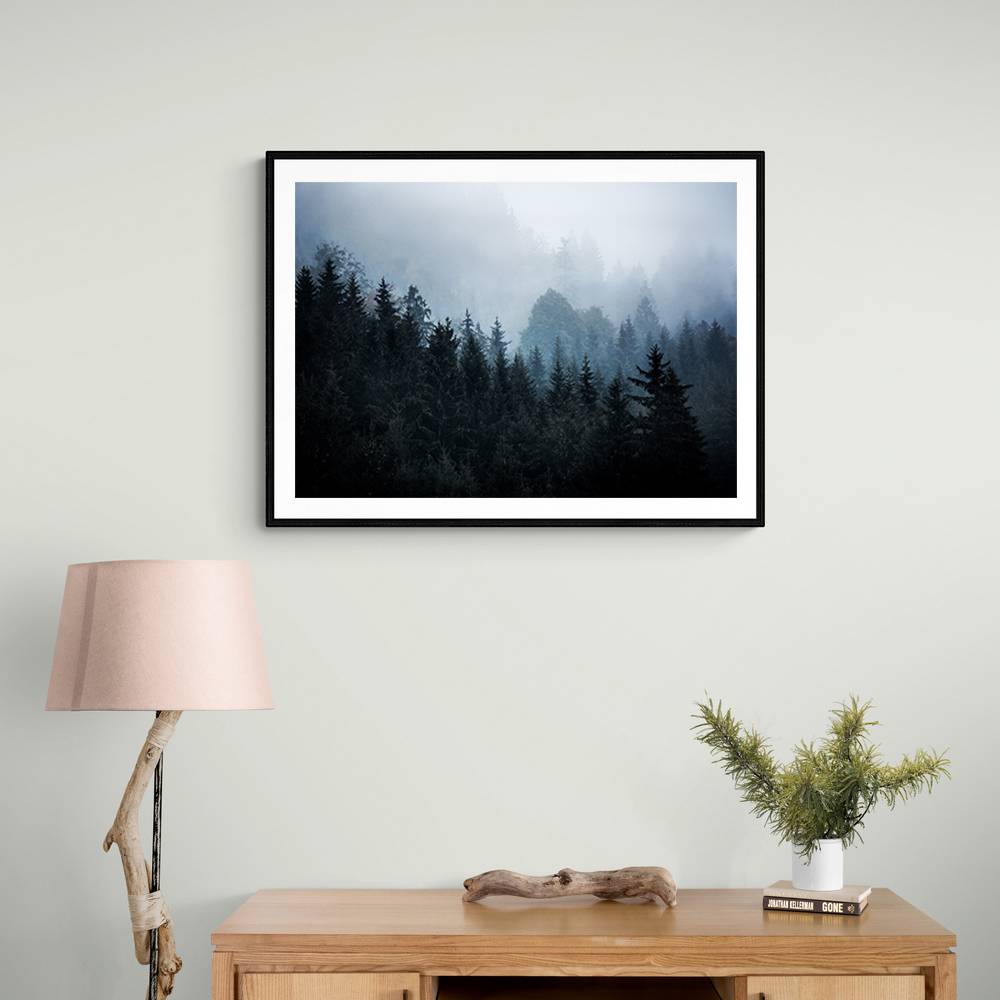 Foggy Woods 5 Wall Art