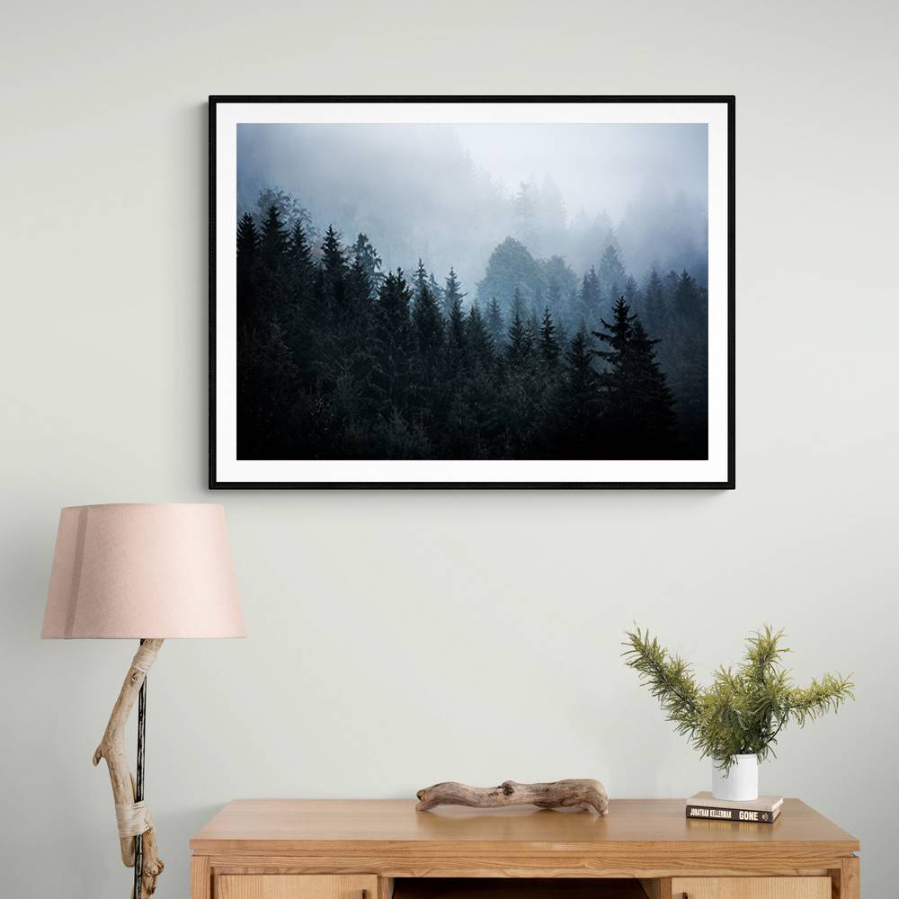 Foggy Woods 5 Wall Art