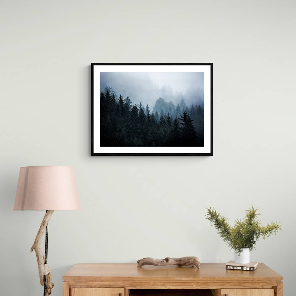 Foggy Woods 5 Wall Art