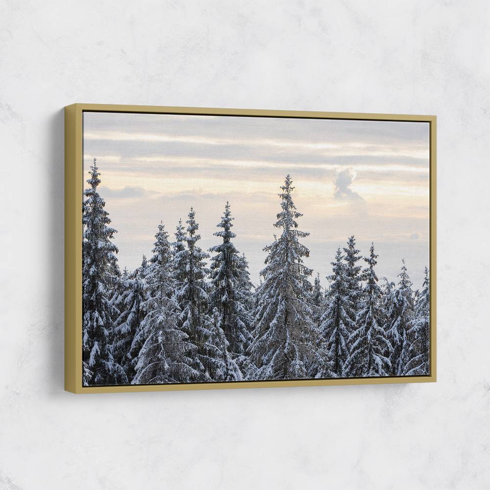 Snow Covered Trees 8 Wall Art