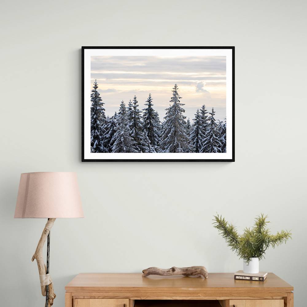 Snow Covered Trees 8 Wall Art