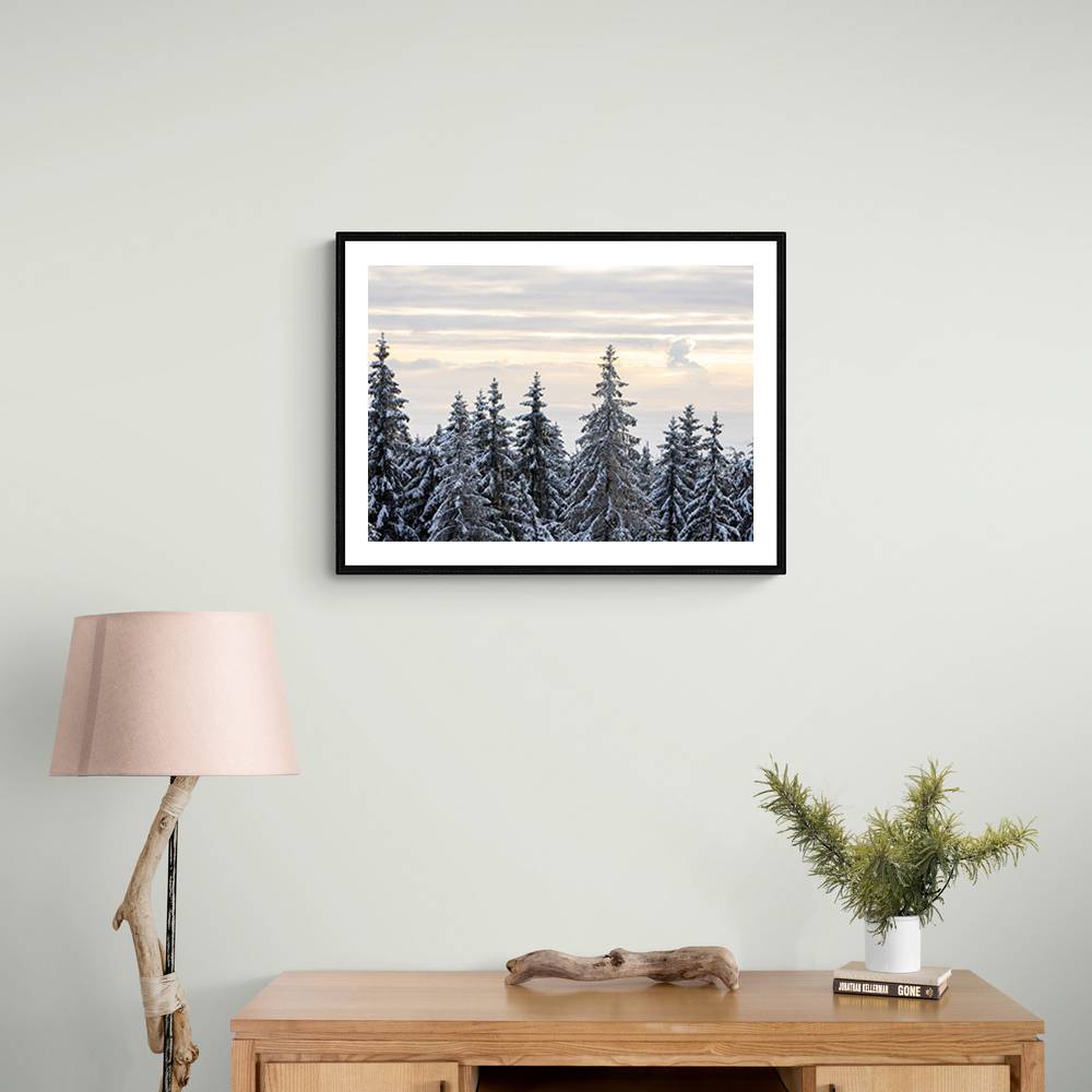 Snow Covered Trees 8 Wall Art