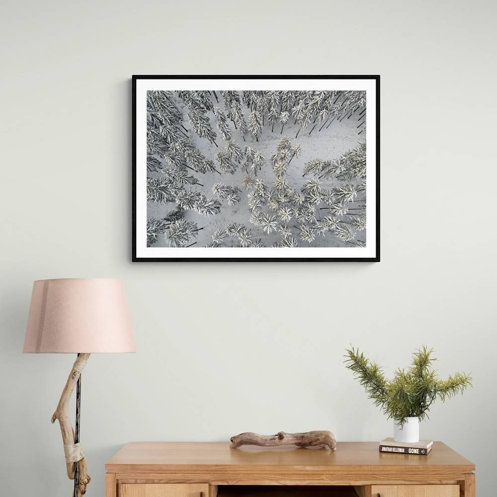 Snow Covered Trees 3 Wall Art