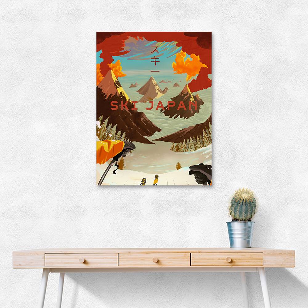 Ski Japan Wall Art