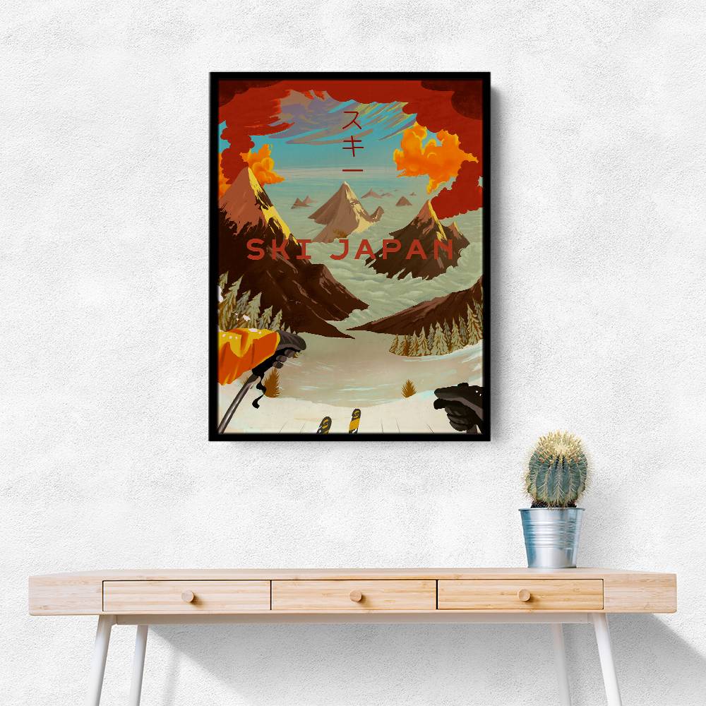 Ski Japan Wall Art