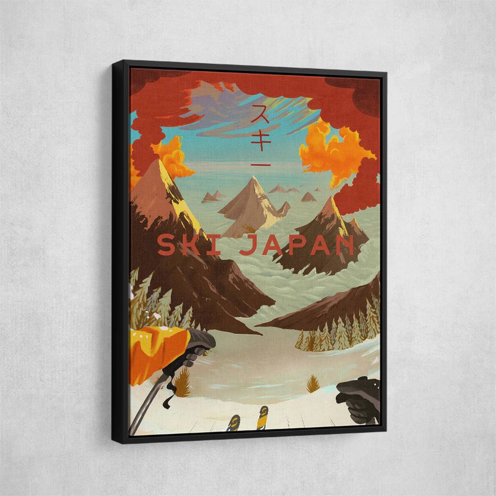 Ski Japan Wall Art