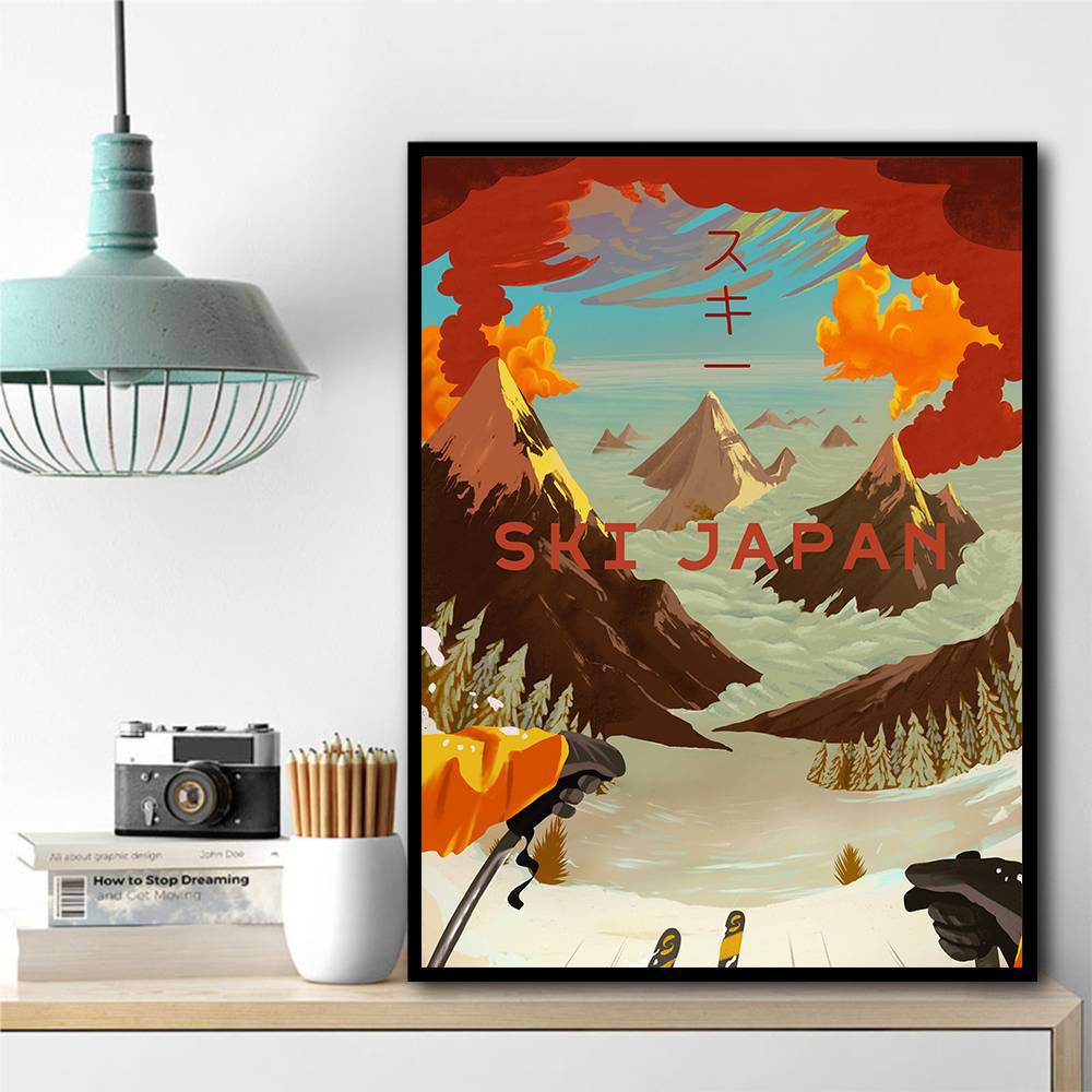 Ski Japan Wall Art