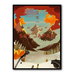 Ski Japan Wall Art