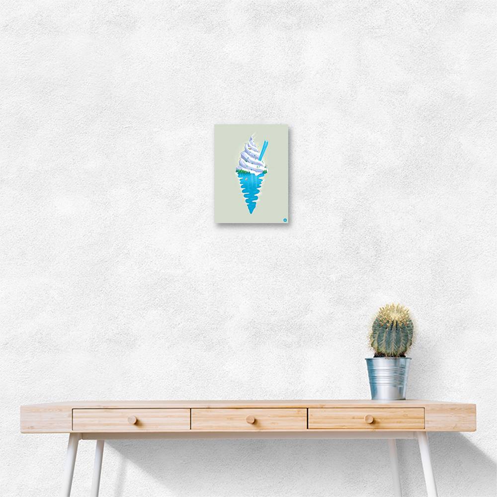 Ski Sundae Wall Art