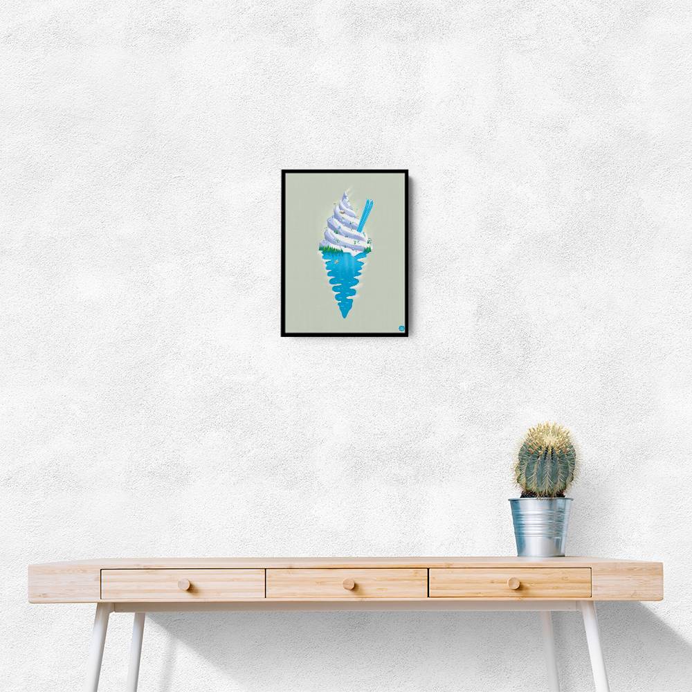 Ski Sundae Wall Art