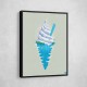 Ski Sundae Wall Art