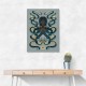 Octopus Black A Gold Wall Art