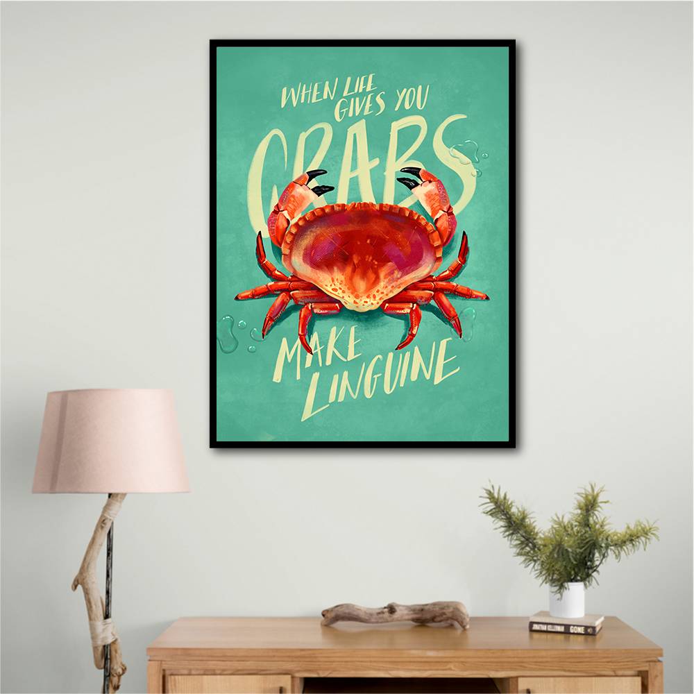 When Life Gives You Crabs Wall Art