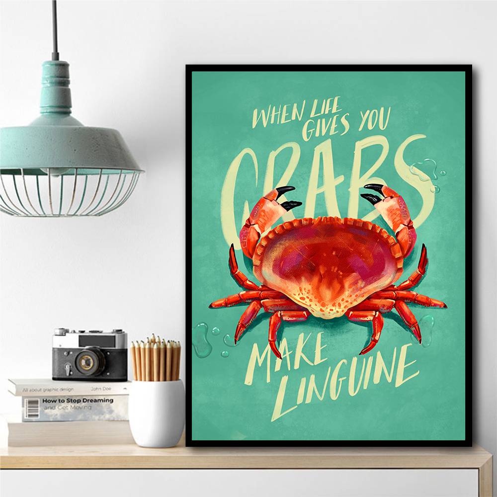 When Life Gives You Crabs Wall Art