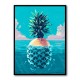 Stranded On Pineapple Island Wall Art