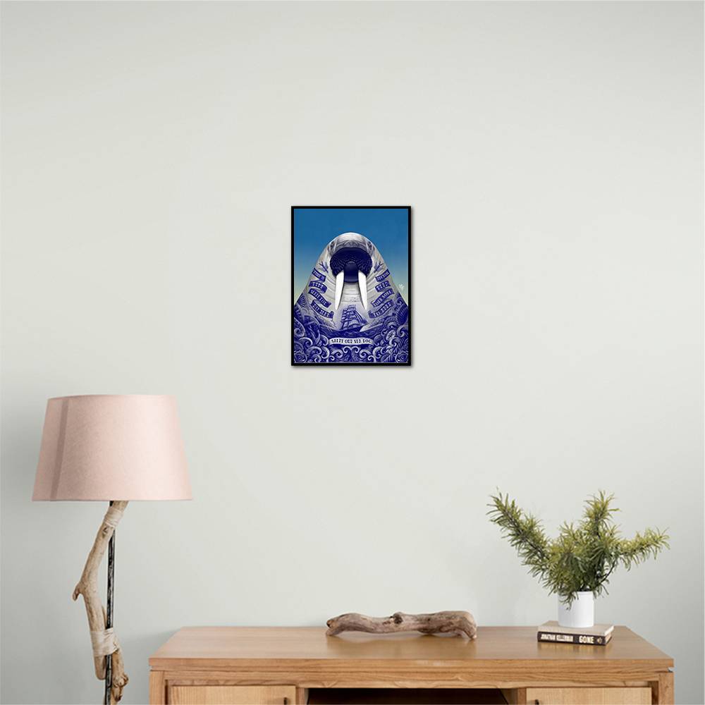 Salty Old Sea Dog Wall Art