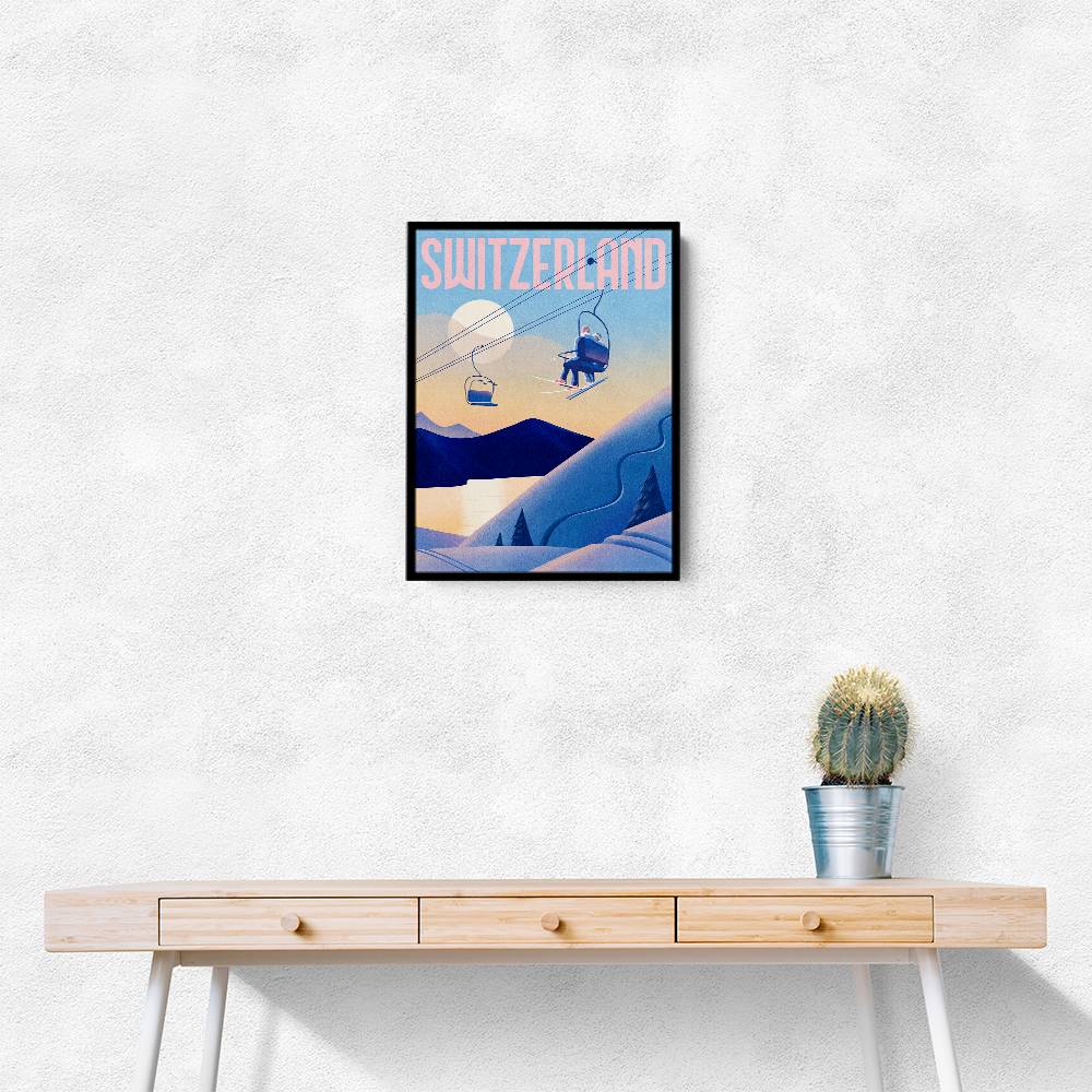 Ski Switzerland Wall Art