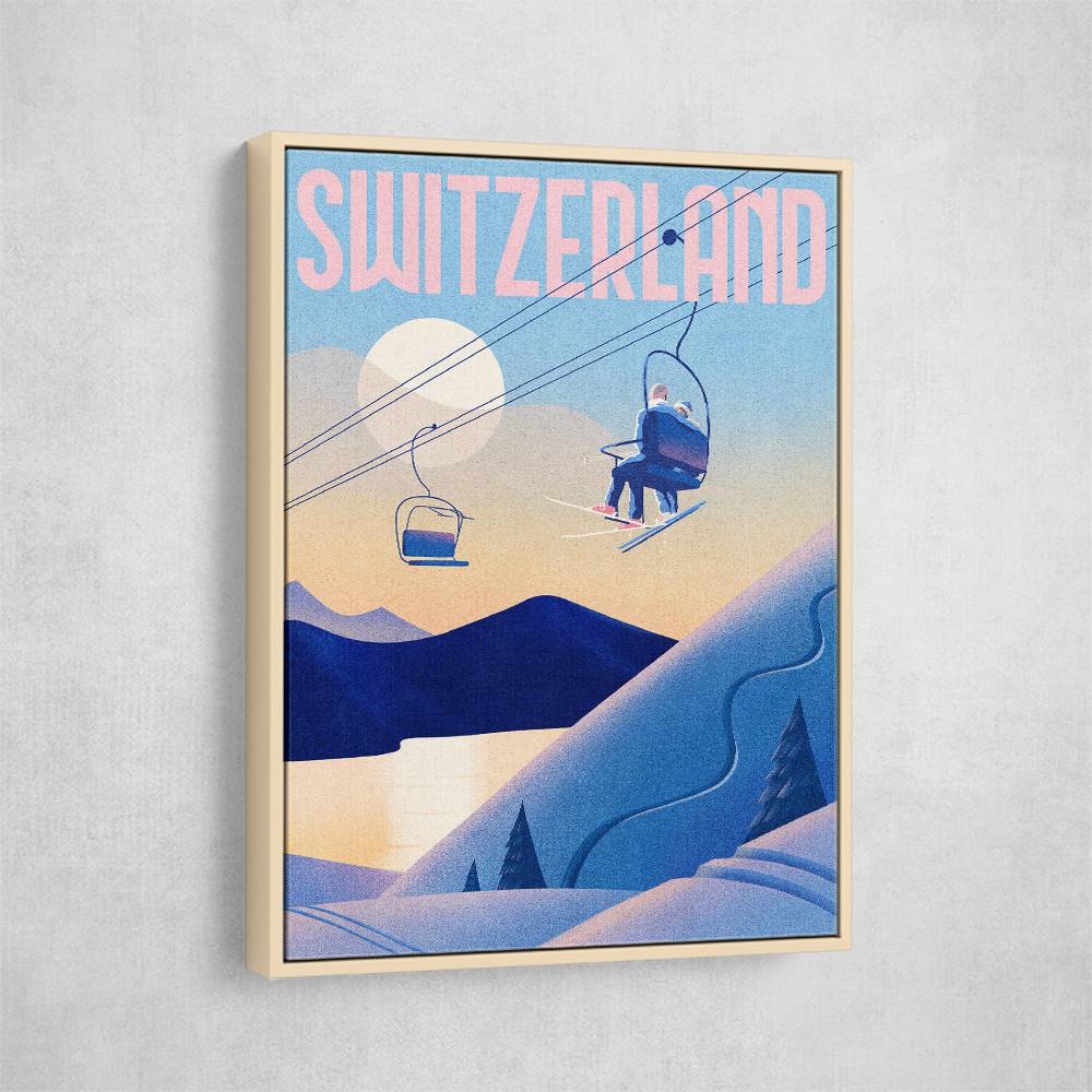 Ski Switzerland Wall Art