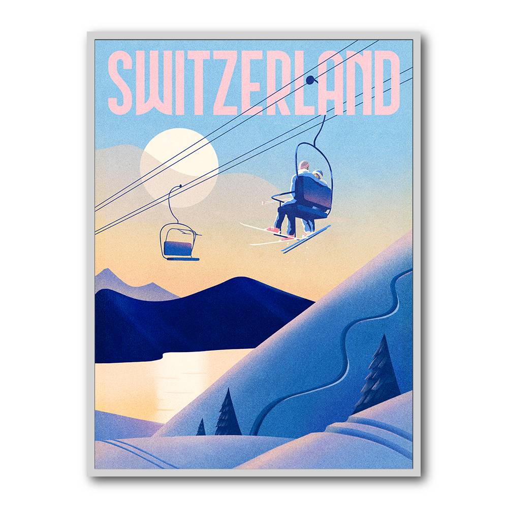 Ski Switzerland Wall Art