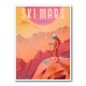 Ski Mars Wall Art