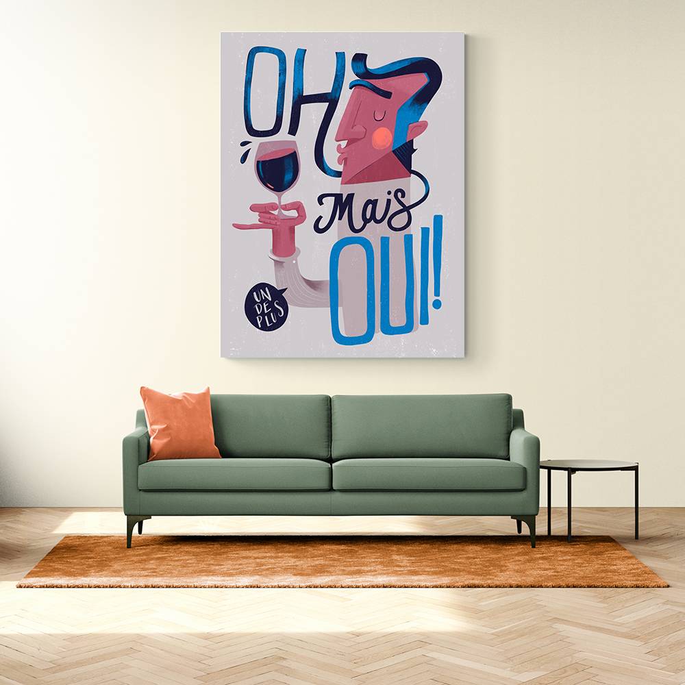 Oh Mais Oui! Wall Art