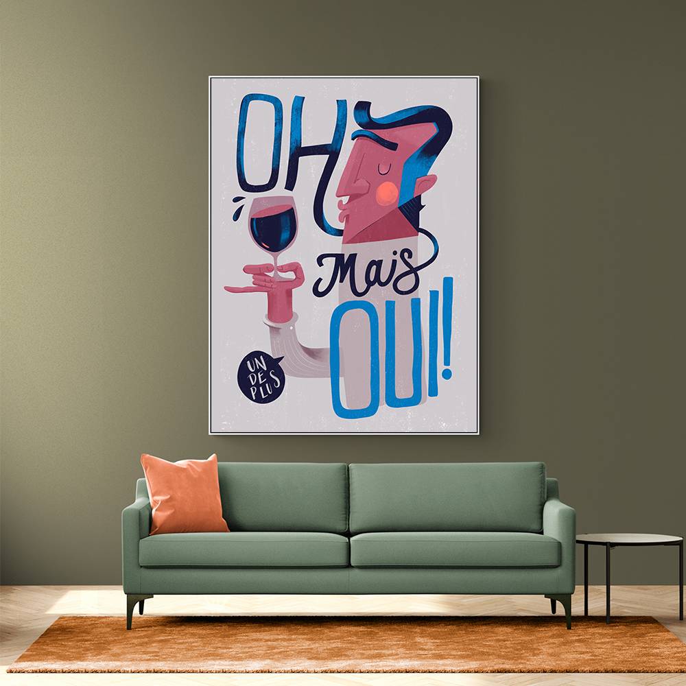 Oh Mais Oui! Wall Art