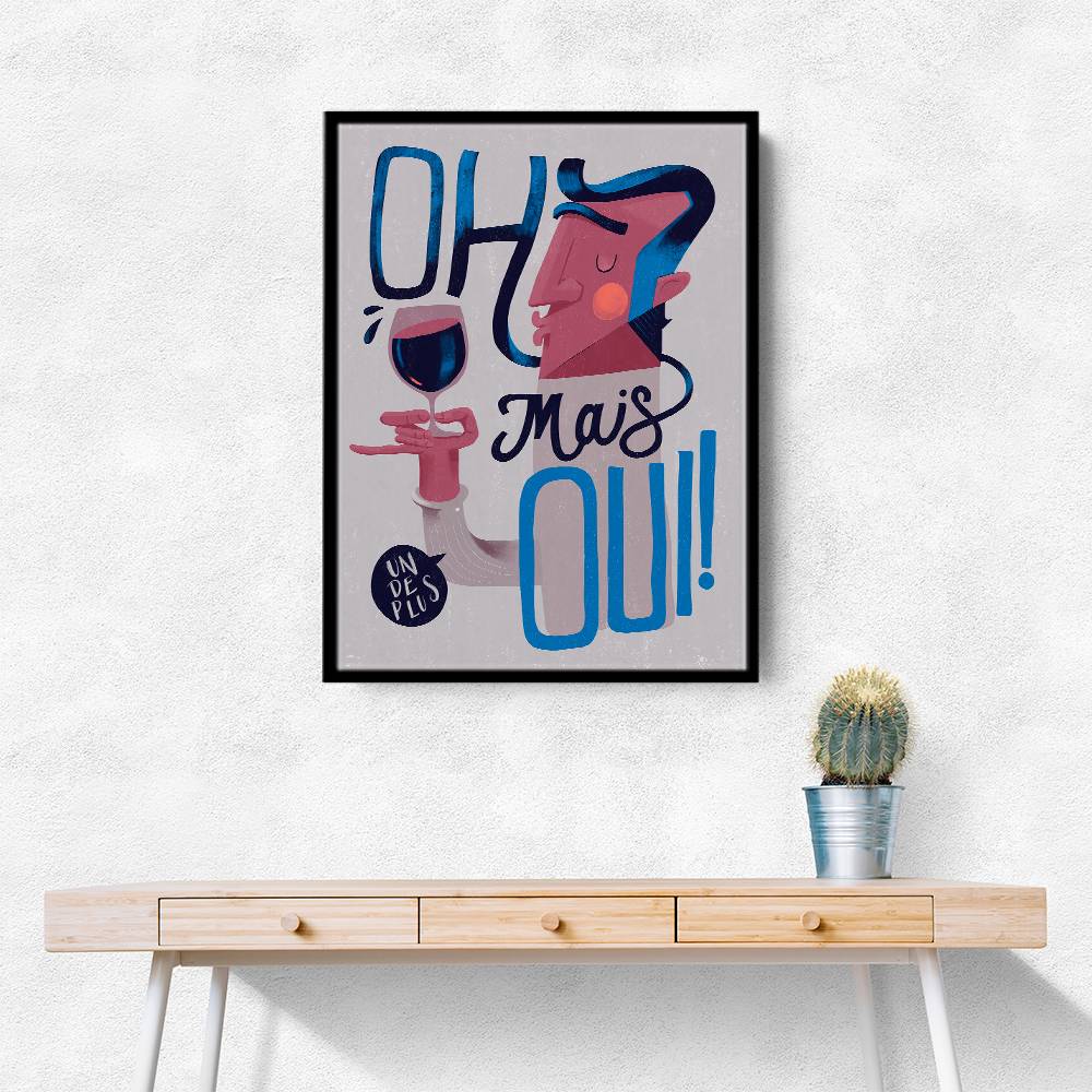 Oh Mais Oui! Wall Art