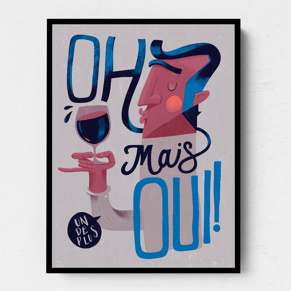 Oh Mais Oui! Wall Art