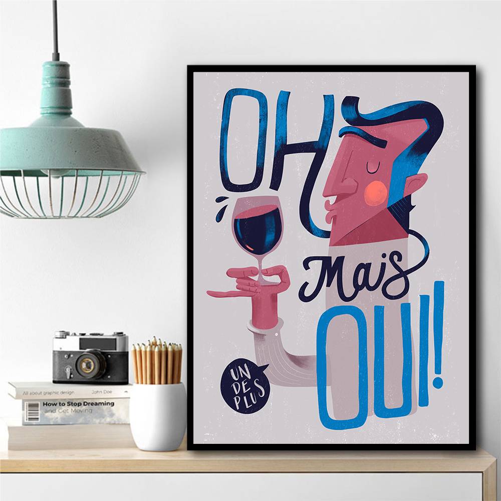 Oh Mais Oui! Wall Art