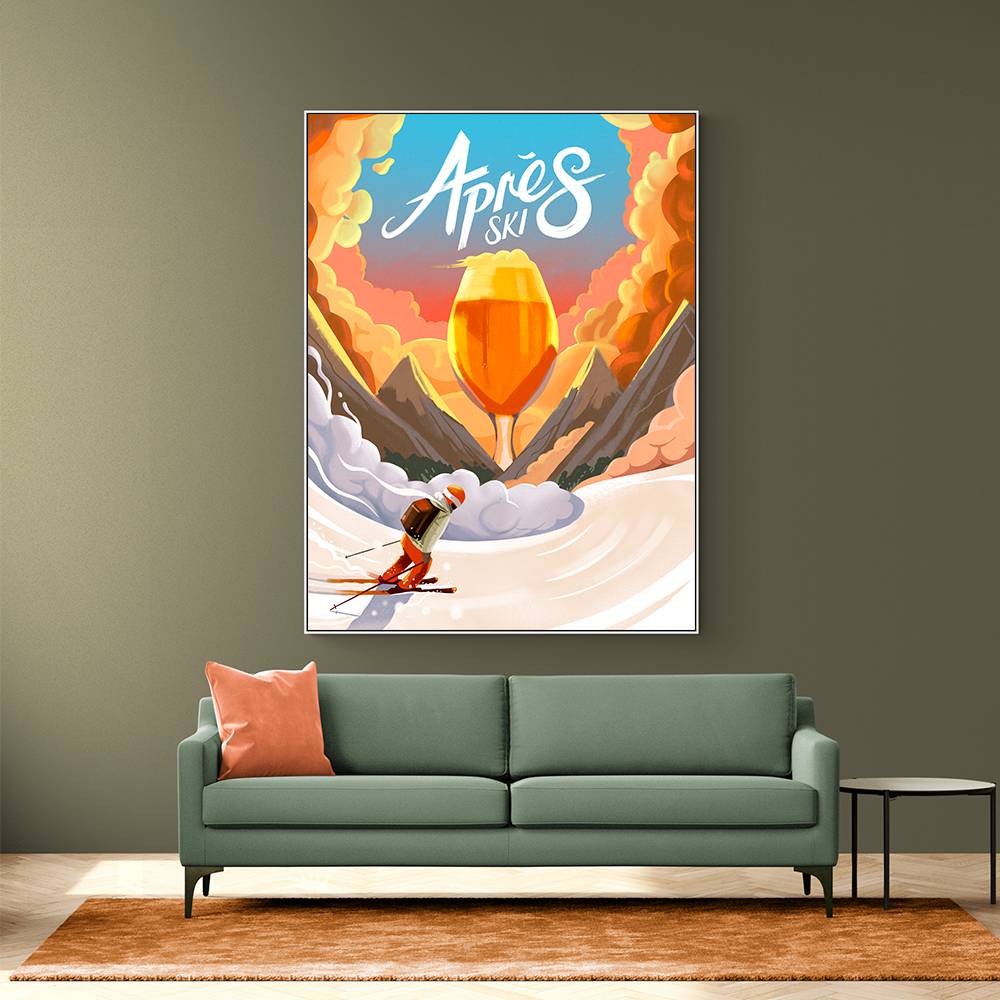 Apres Ski Wall Art