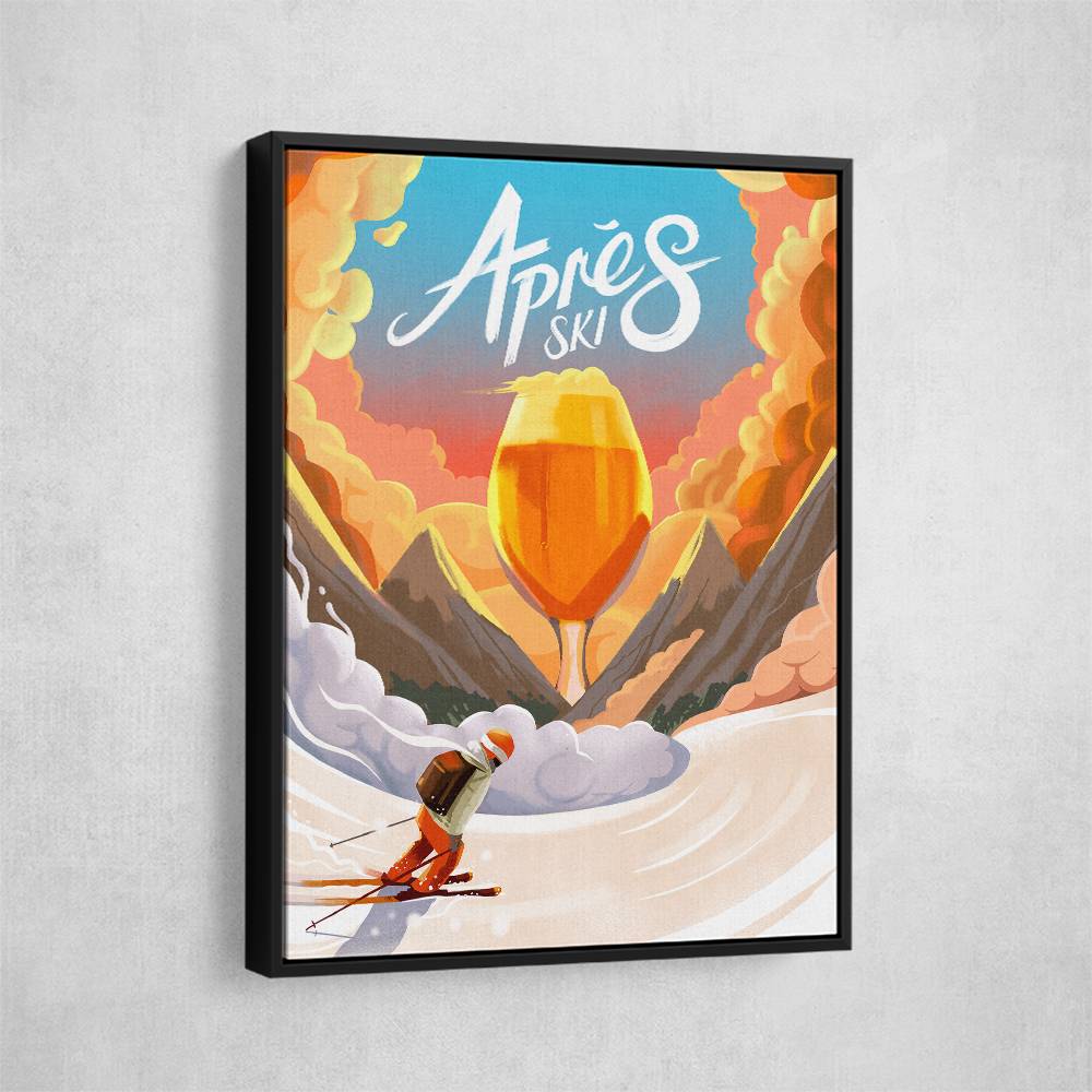 Apres Ski Wall Art