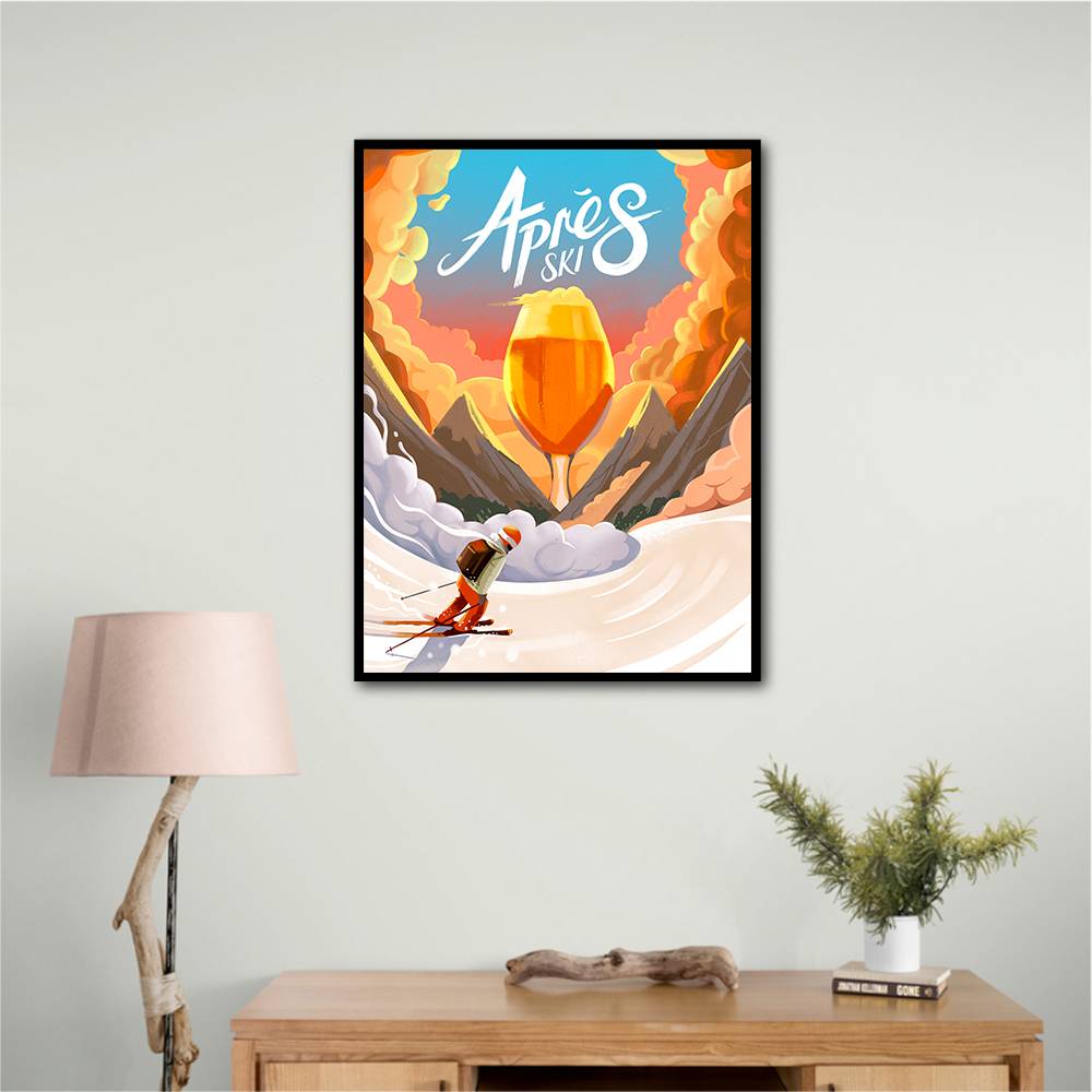 Apres Ski Wall Art