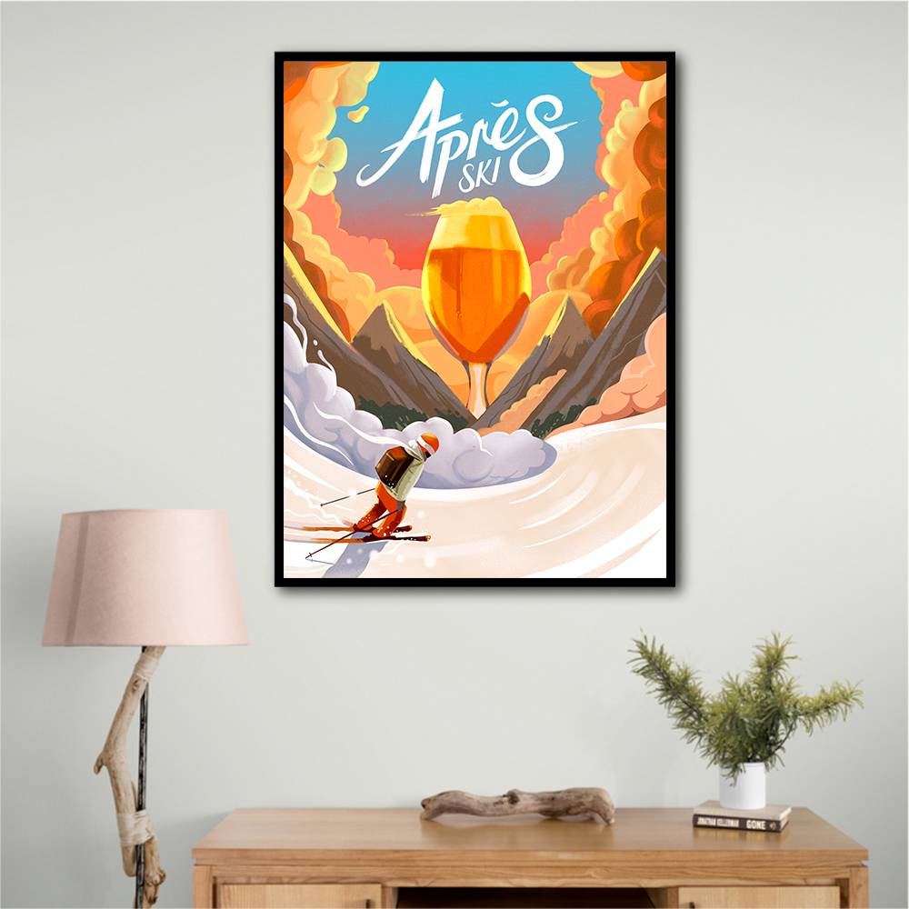 Apres Ski Wall Art