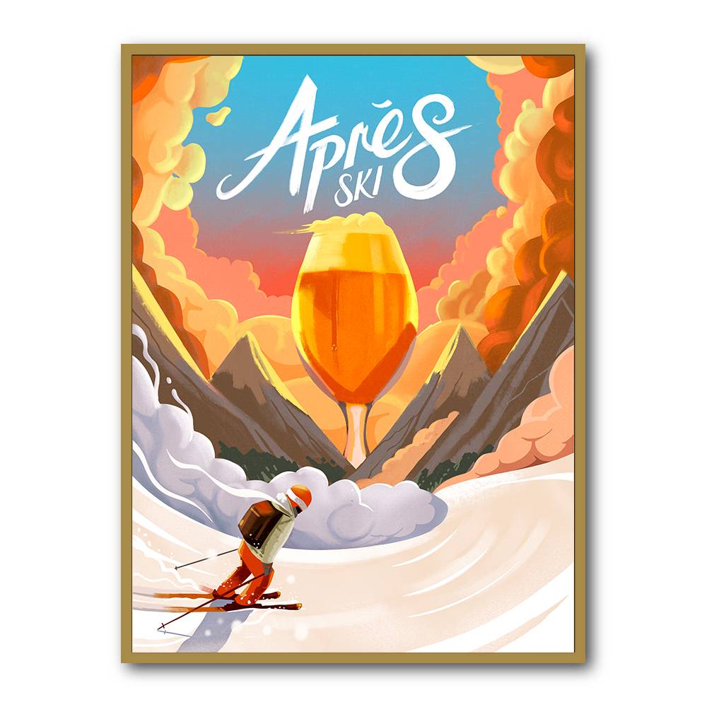 Apres Ski Wall Art