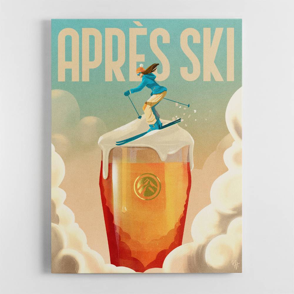 Apres Ski Wall Art