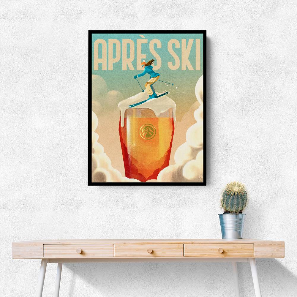 Apres Ski Wall Art