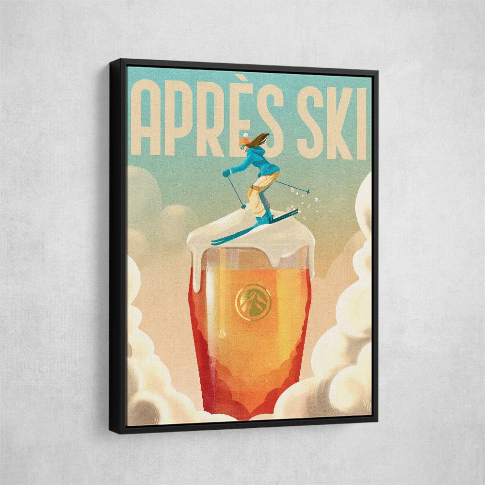 Apres Ski Wall Art