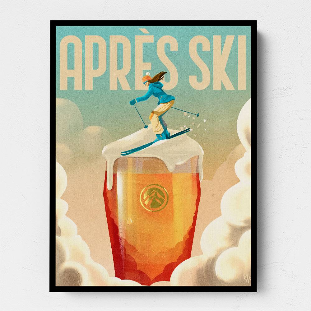 Apres Ski Wall Art