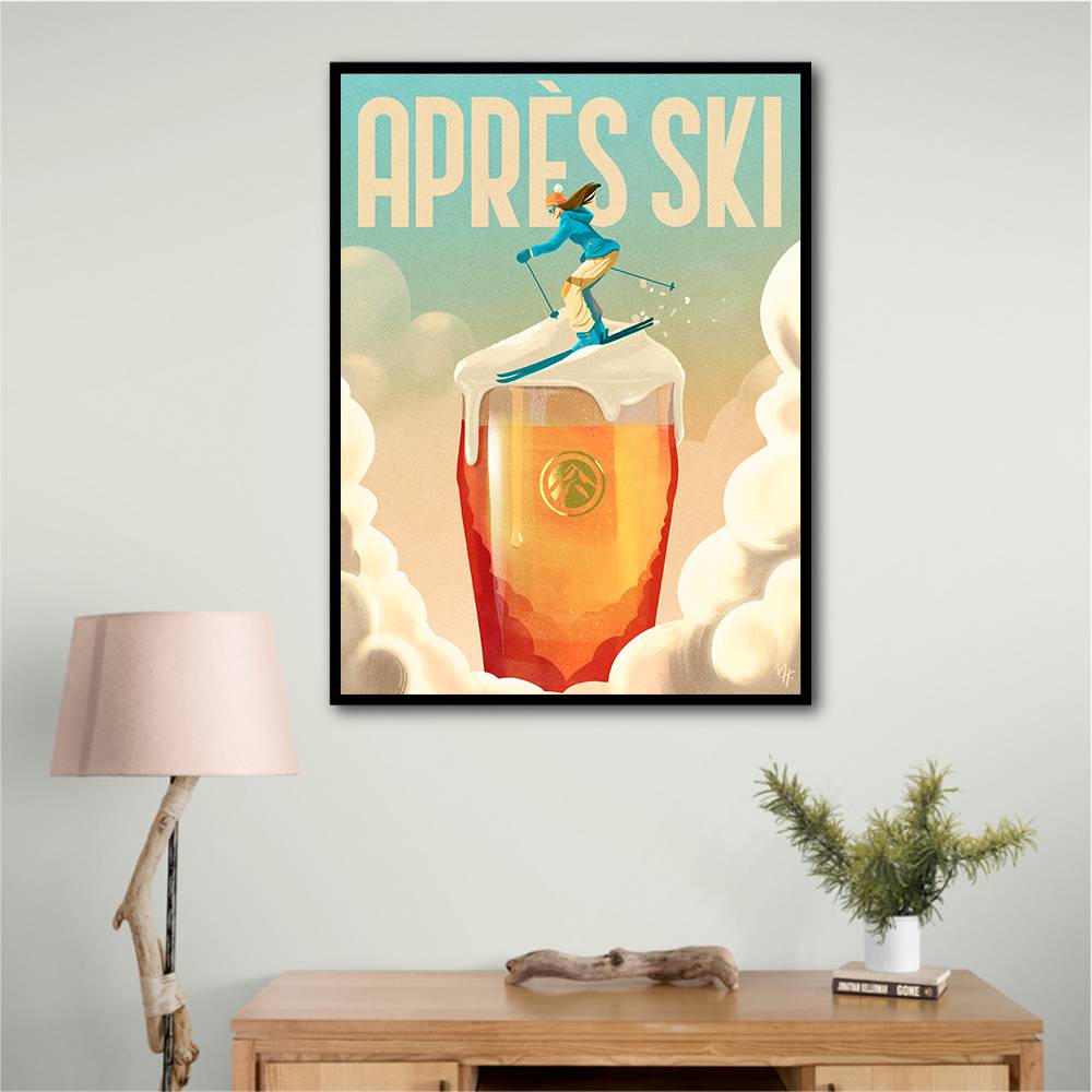 Apres Ski Wall Art