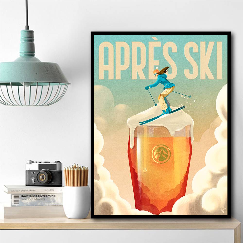 Apres Ski Wall Art