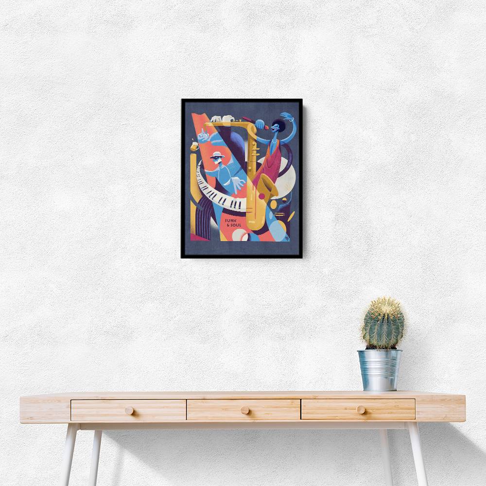 Funk A Soul Geometric Wall Art