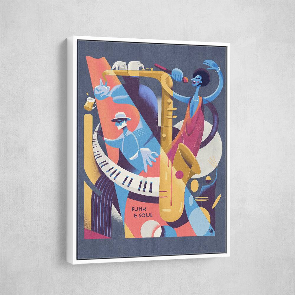 Funk A Soul Geometric Wall Art