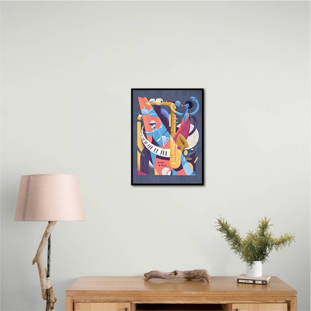 Funk A Soul Geometric Wall Art