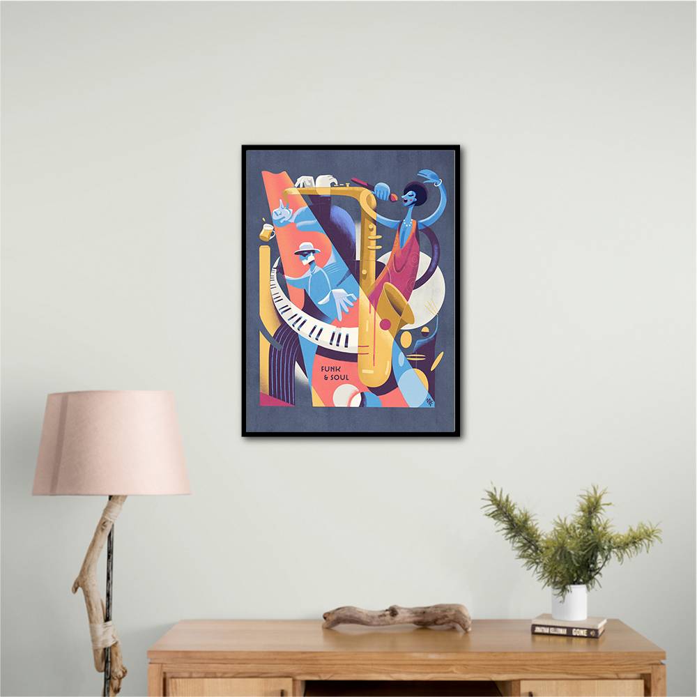 Funk A Soul Geometric Wall Art