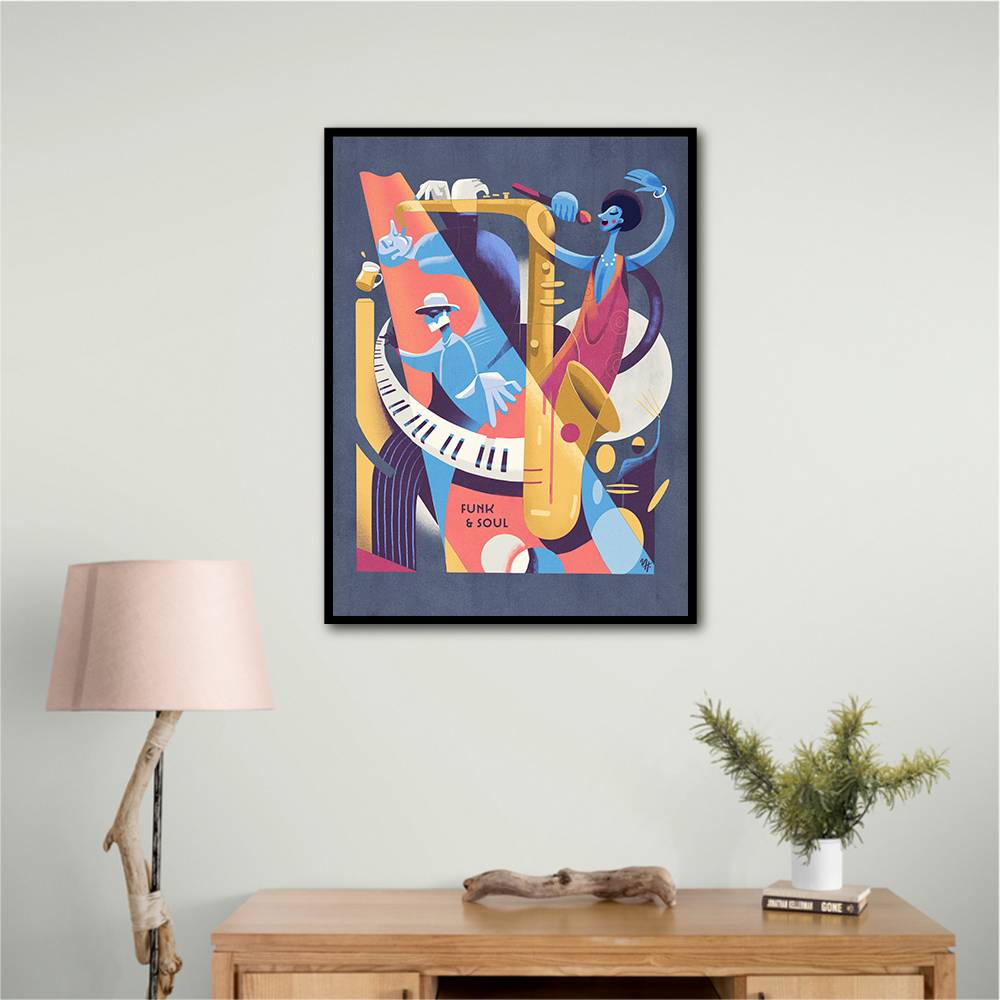 Funk A Soul Geometric Wall Art