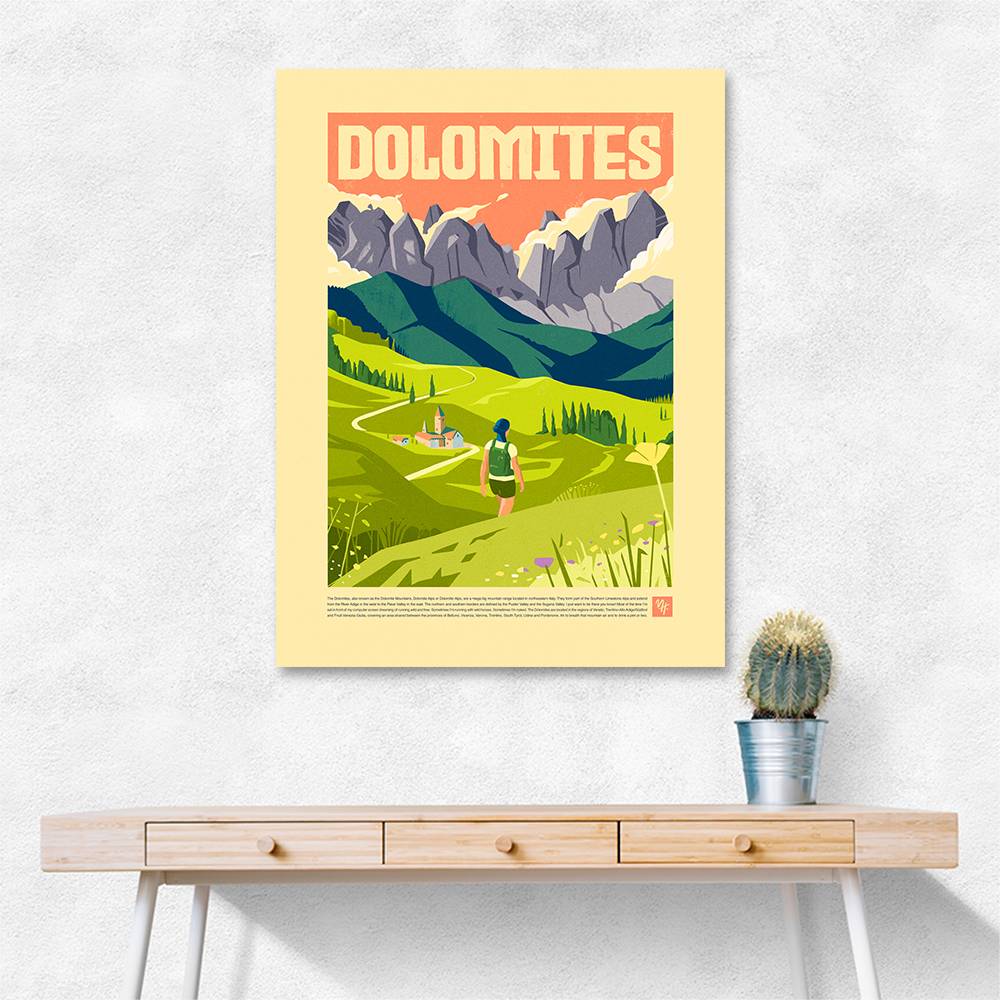 The Dolomites Wall Art