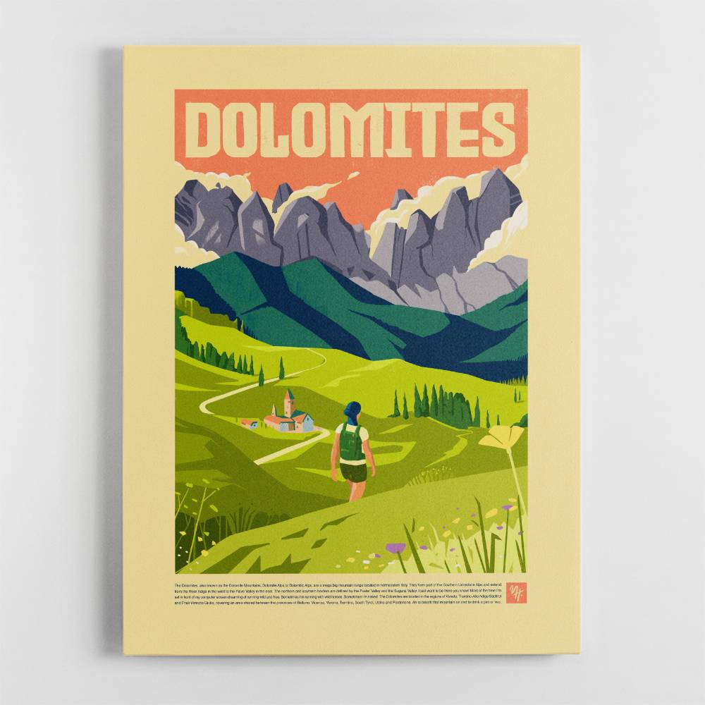 The Dolomites Wall Art