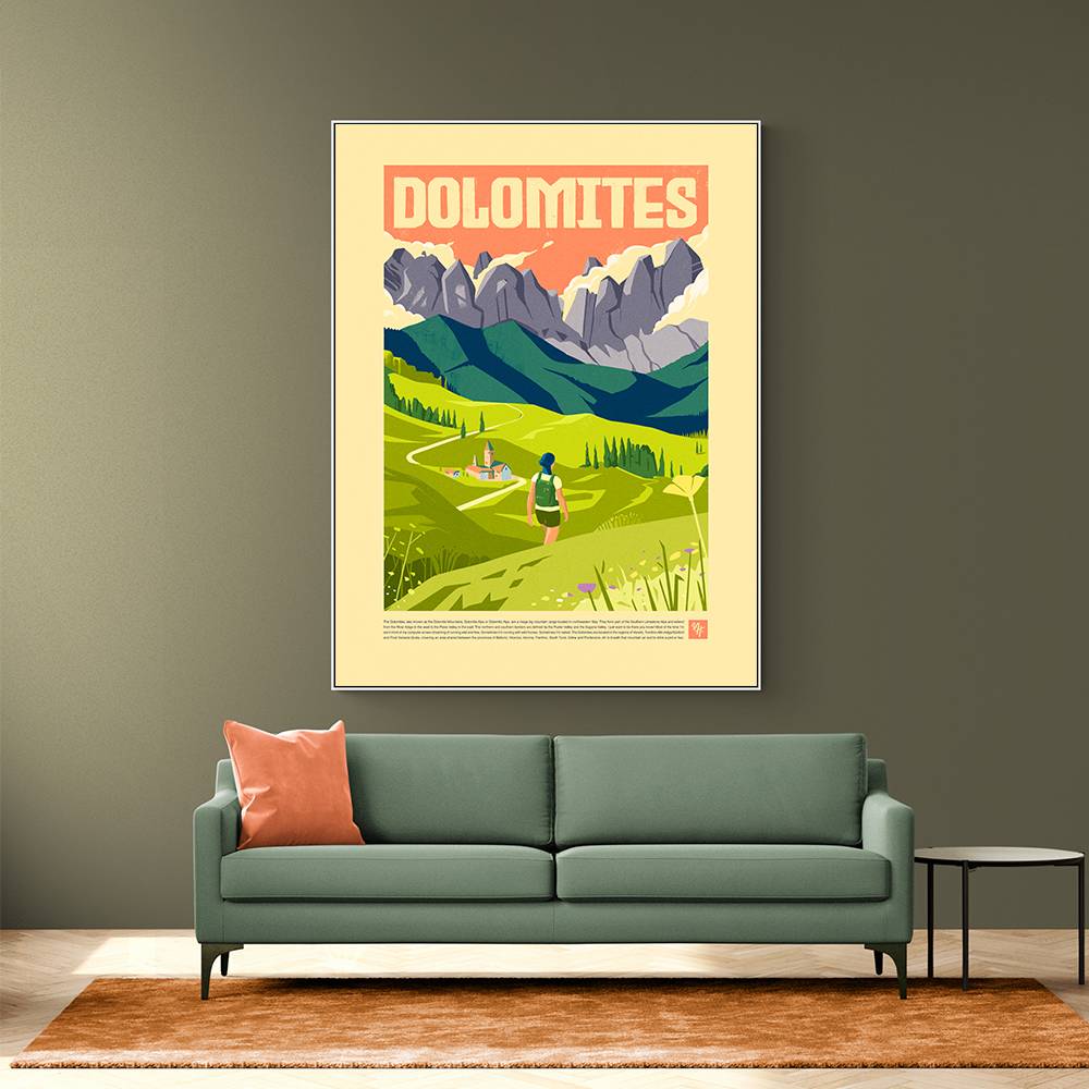 The Dolomites Wall Art